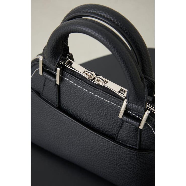 ダブルジッパーミニバッグ | AZUL BY MOUSSY | 詳細画像10 