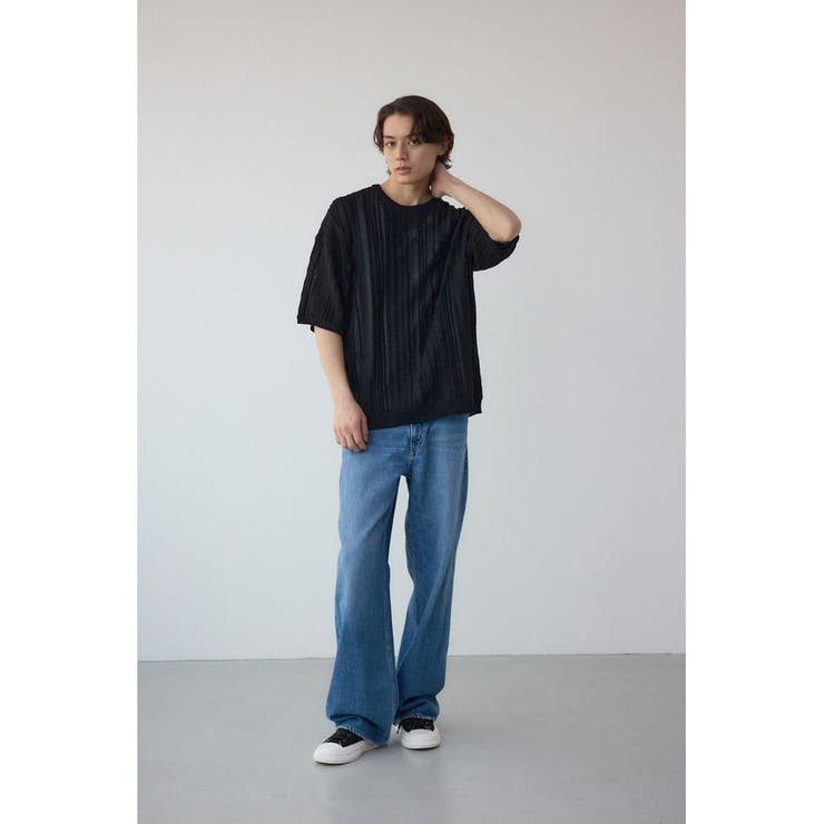 クージー半袖ニット | AZUL BY MOUSSY | 詳細画像14 