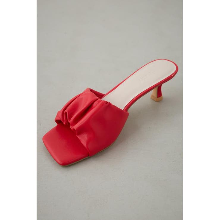 ギャザーストラップスクエアトゥサンダル | AZUL BY MOUSSY | 詳細画像32 