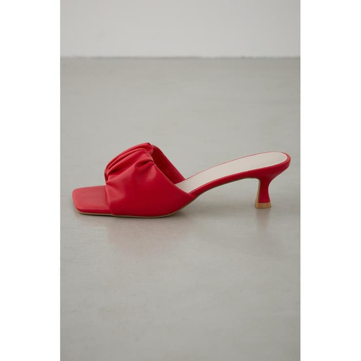 ギャザーストラップスクエアトゥサンダル | AZUL BY MOUSSY | 詳細画像27 