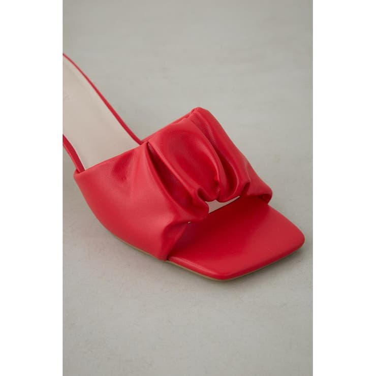 ギャザーストラップスクエアトゥサンダル | AZUL BY MOUSSY | 詳細画像31 