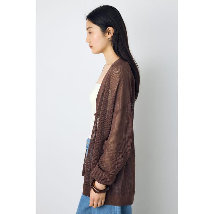 コードヤーンメッシュカーデ | AZUL BY MOUSSY | 詳細画像25 