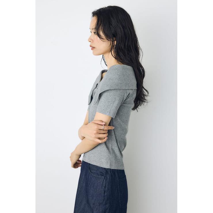 ダブルジップオフショルトップス | AZUL BY MOUSSY | 詳細画像29 
