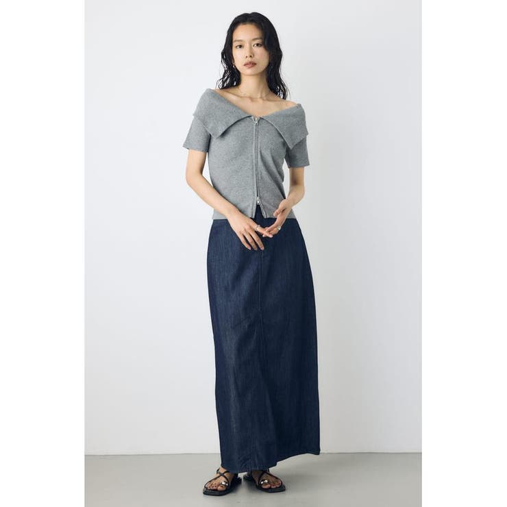 ダブルジップオフショルトップス | AZUL BY MOUSSY | 詳細画像31 