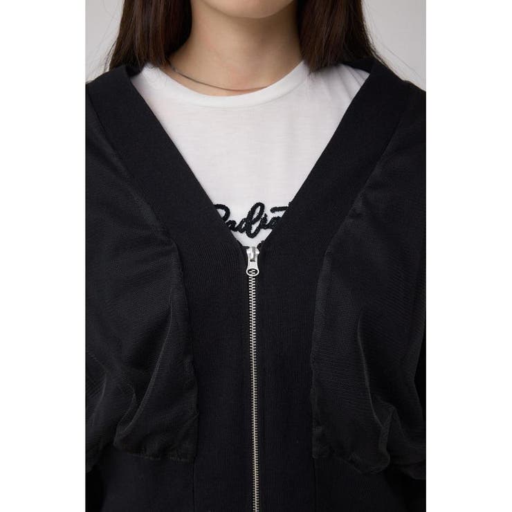 チュールドッキングニットカーディガン | AZUL BY MOUSSY | 詳細画像18 