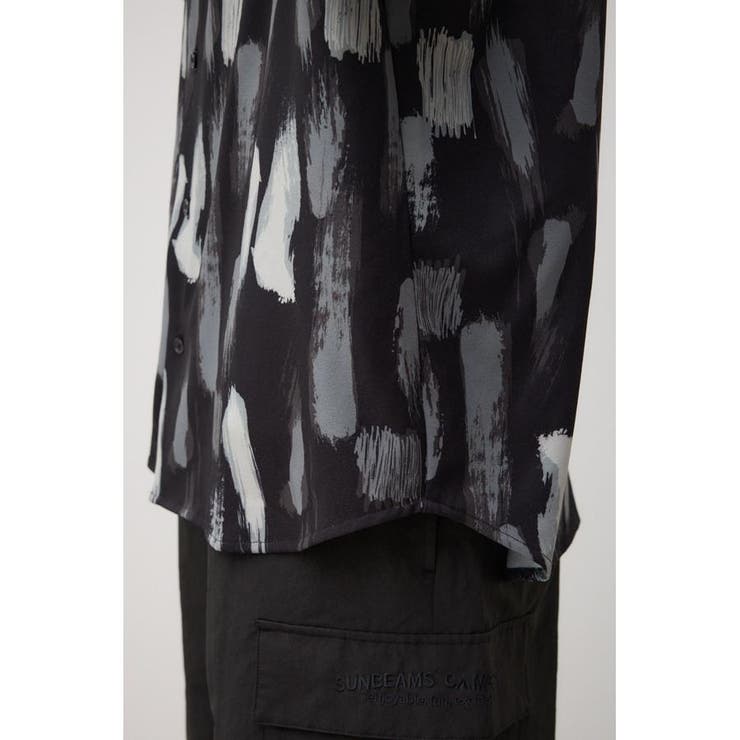 ランダムペイント開襟シャツ | AZUL BY MOUSSY | 詳細画像24 