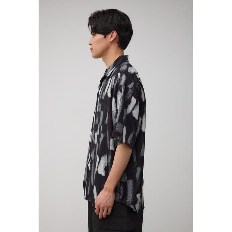 ランダムペイント開襟シャツ | AZUL BY MOUSSY | 詳細画像18 