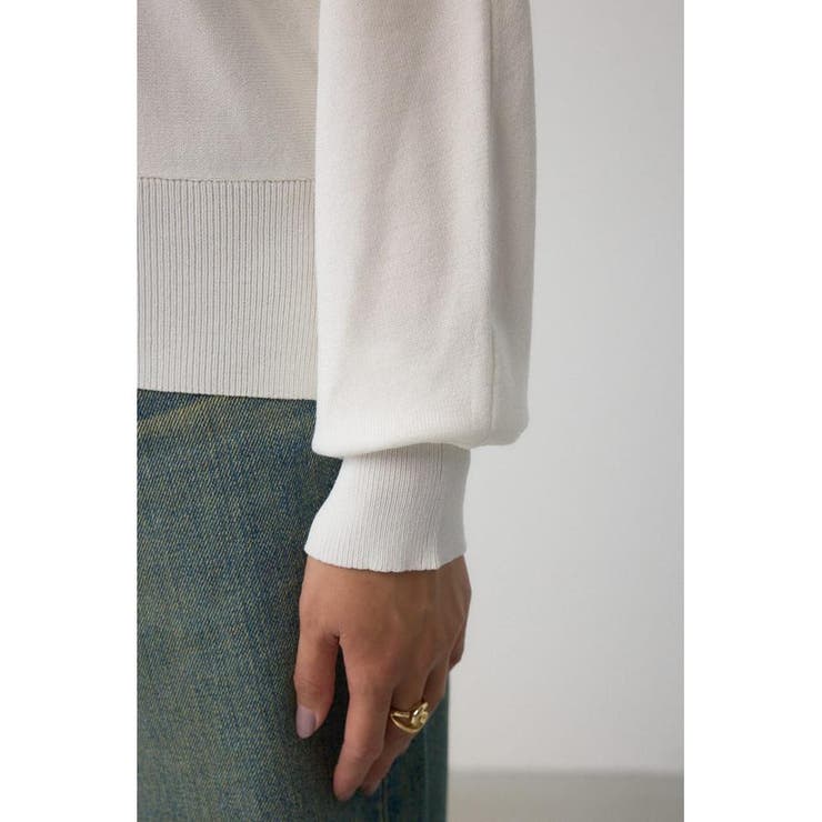 格上げ ドルマンニットカーディガン | AZUL BY MOUSSY | 詳細画像11 