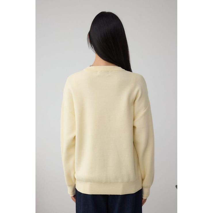 ロゴ刺繍ニットトップス | AZUL BY MOUSSY | 詳細画像17 