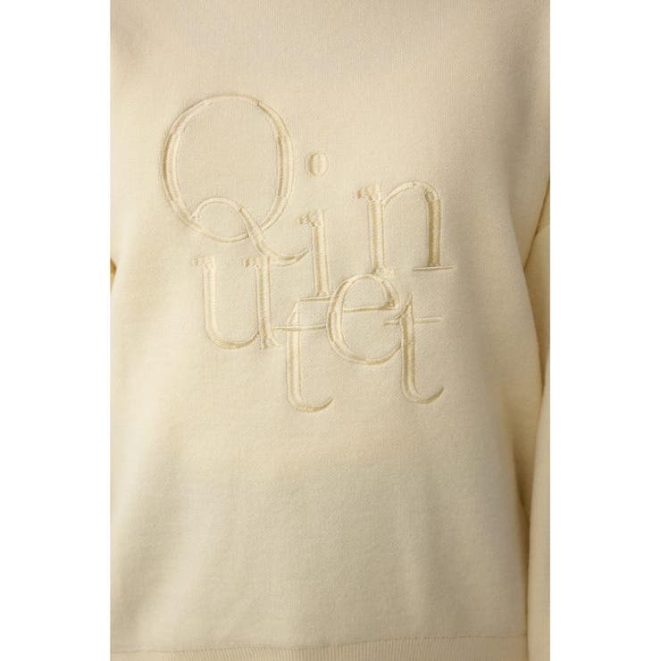 ロゴ刺繍ニットトップス | AZUL BY MOUSSY | 詳細画像19 