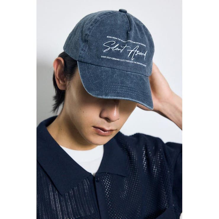 刺繍ピグメントキャップ | AZUL BY MOUSSY | 詳細画像12 