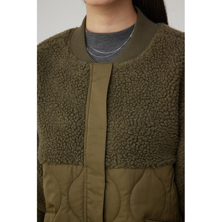 スウィッチングボアブルゾン | AZUL BY MOUSSY | 詳細画像20 