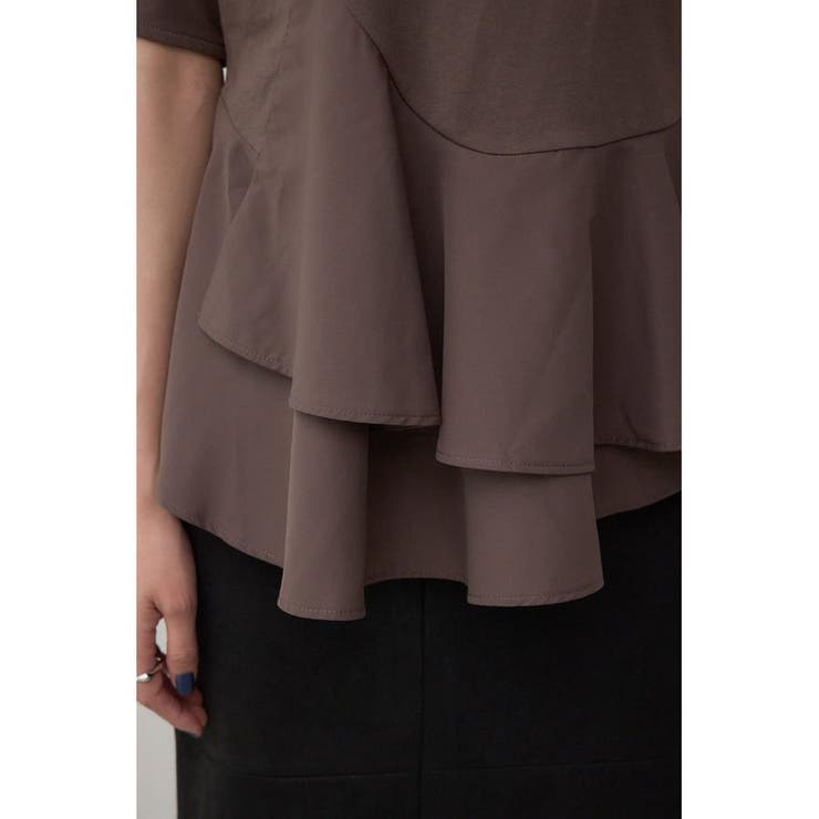 ペプラムカットフレアトップス | AZUL BY MOUSSY | 詳細画像28