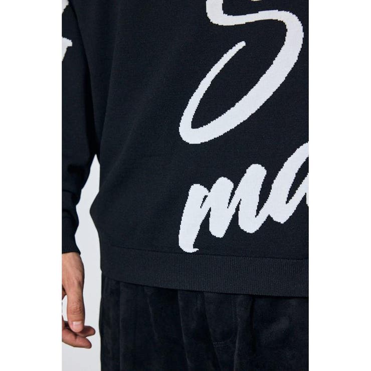 リバーシブル総柄グラフィックニット | AZUL BY MOUSSY | 詳細画像12 