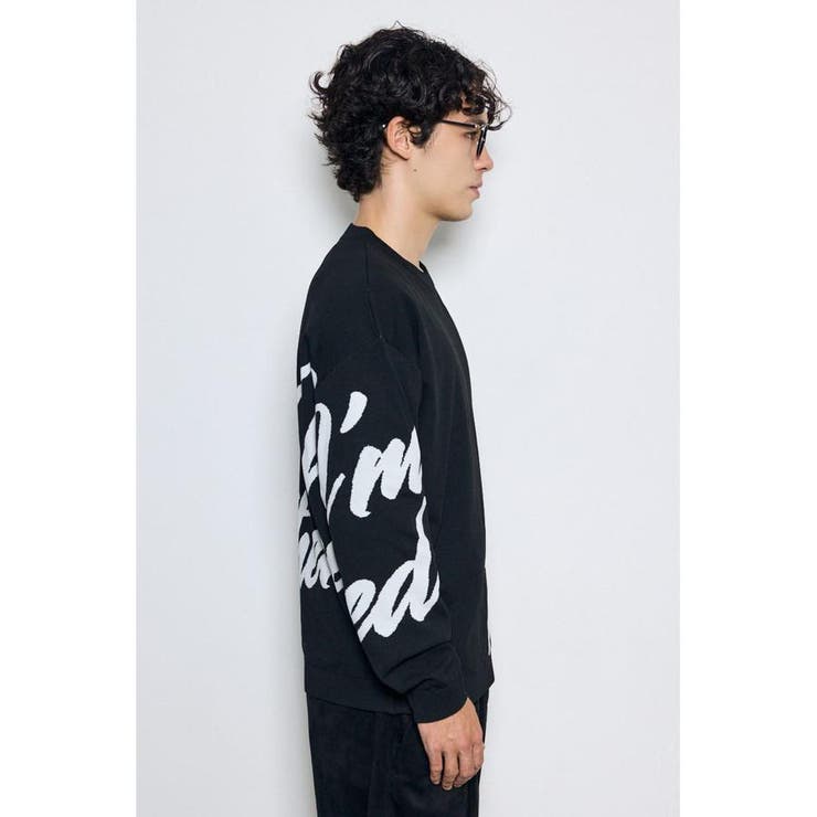 リバーシブル総柄グラフィックニット | AZUL BY MOUSSY | 詳細画像7 