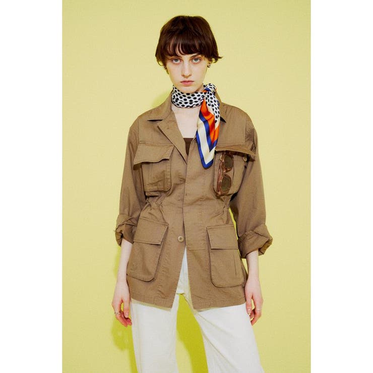 BEG | ファティーグジャケット | AZUL BY MOUSSY