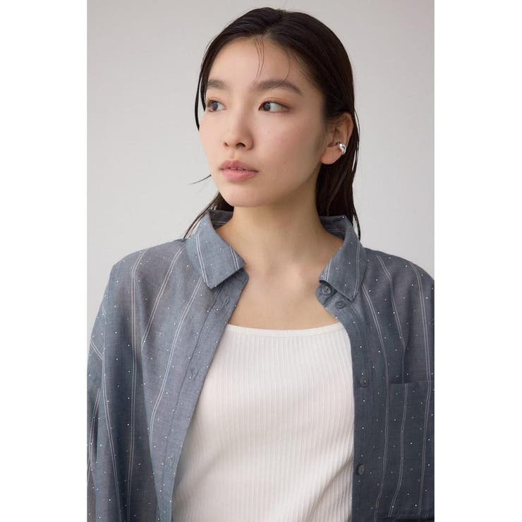 ラインストーンシャツ | AZUL BY MOUSSY | 詳細画像28 
