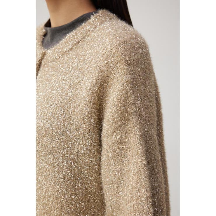 ラメニットカーディガン[品番：AZLW0021466]｜AZUL BY MOUSSY