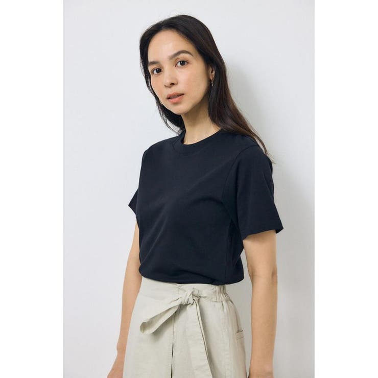プレミアムコットンベーシック半袖Tシャツ | AZUL BY MOUSSY | 詳細画像13 