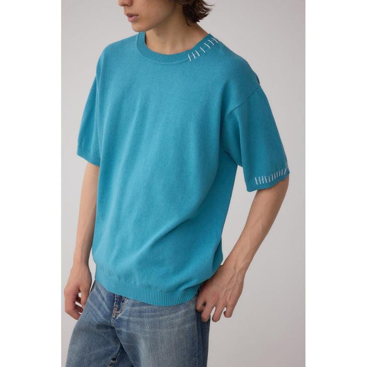 カラーハンドステッチニット | AZUL BY MOUSSY | 詳細画像21 