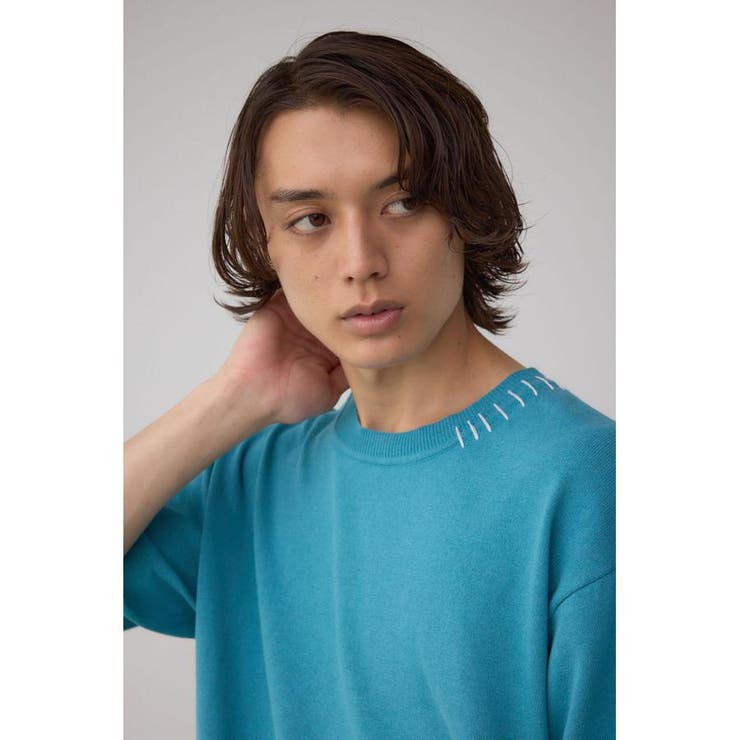 カラーハンドステッチニット | AZUL BY MOUSSY | 詳細画像22 