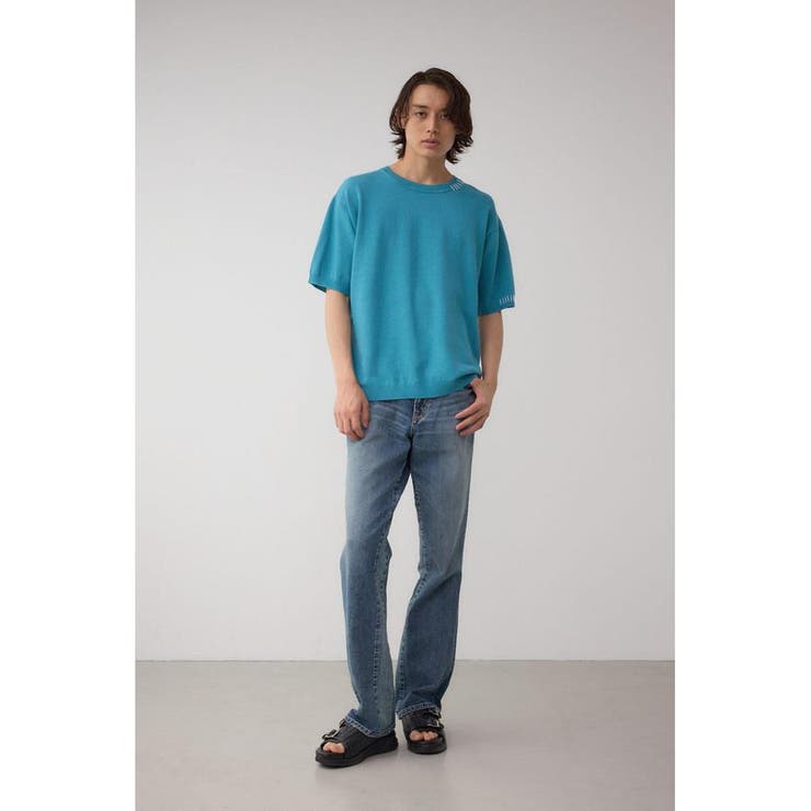 カラーハンドステッチニット | AZUL BY MOUSSY | 詳細画像24 