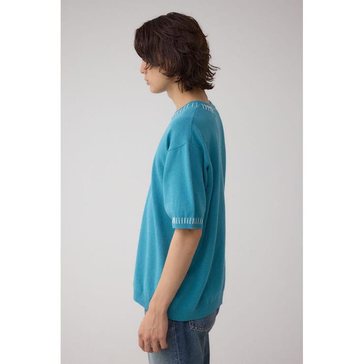 カラーハンドステッチニット | AZUL BY MOUSSY | 詳細画像26 