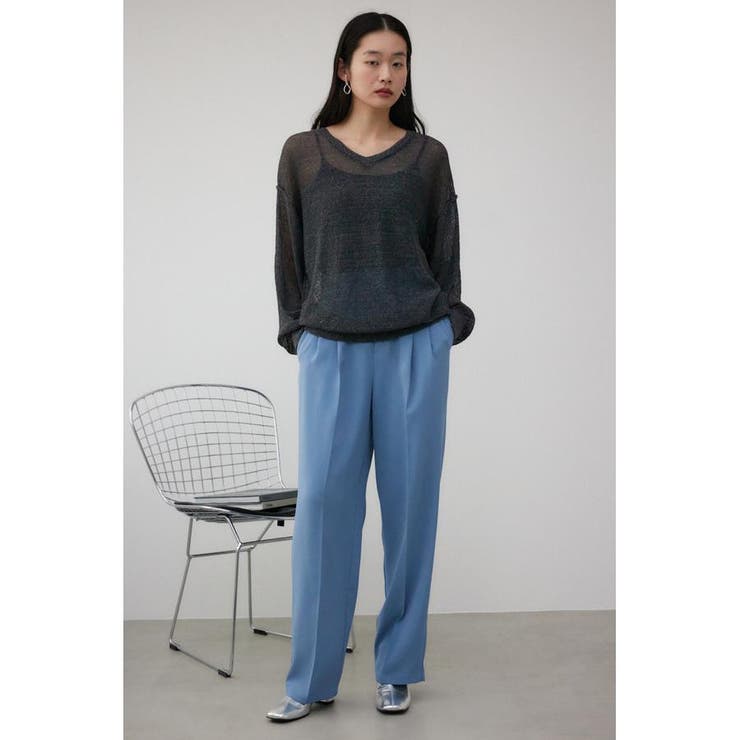 シアーグリッタールーズニット | AZUL BY MOUSSY | 詳細画像3 