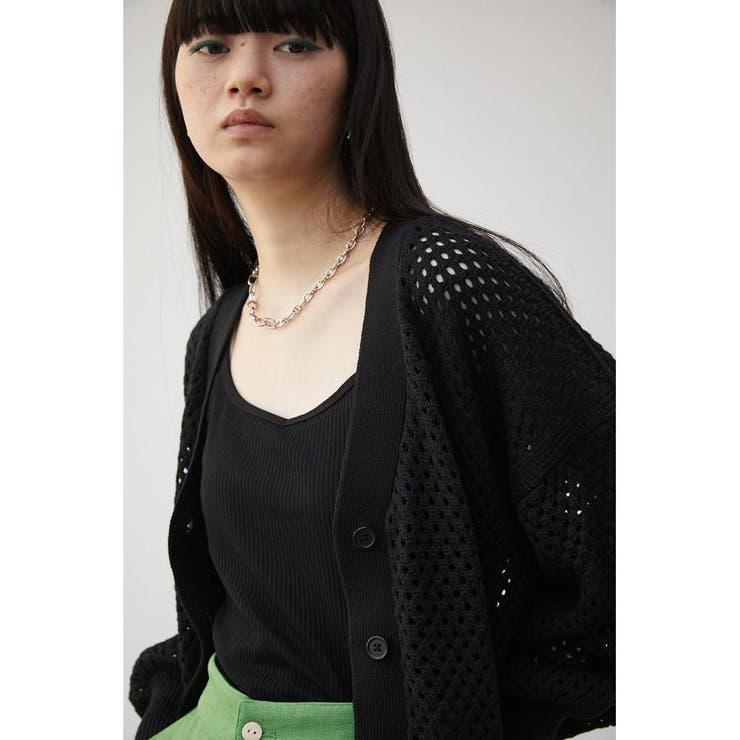 MESH KNIT CARDIGAN[品番：AZLW0020725]｜AZUL BY MOUSSY（アズール