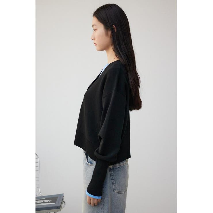 パフスリーブショートカーディガン | AZUL BY MOUSSY | 詳細画像15 