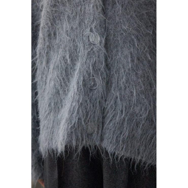 シャギー起毛ニットカーディガン | AZUL BY MOUSSY | 詳細画像31 