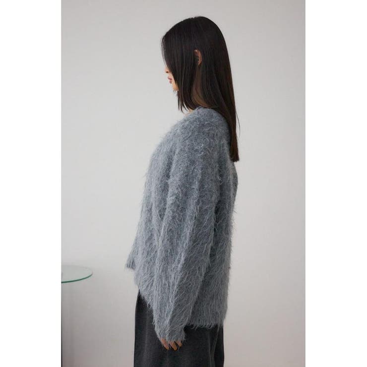 シャギー起毛ニットカーディガン | AZUL BY MOUSSY | 詳細画像26 