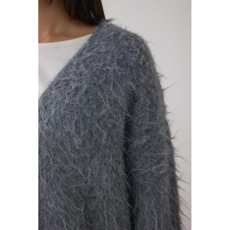 シャギー起毛ニットカーディガン | AZUL BY MOUSSY | 詳細画像29 