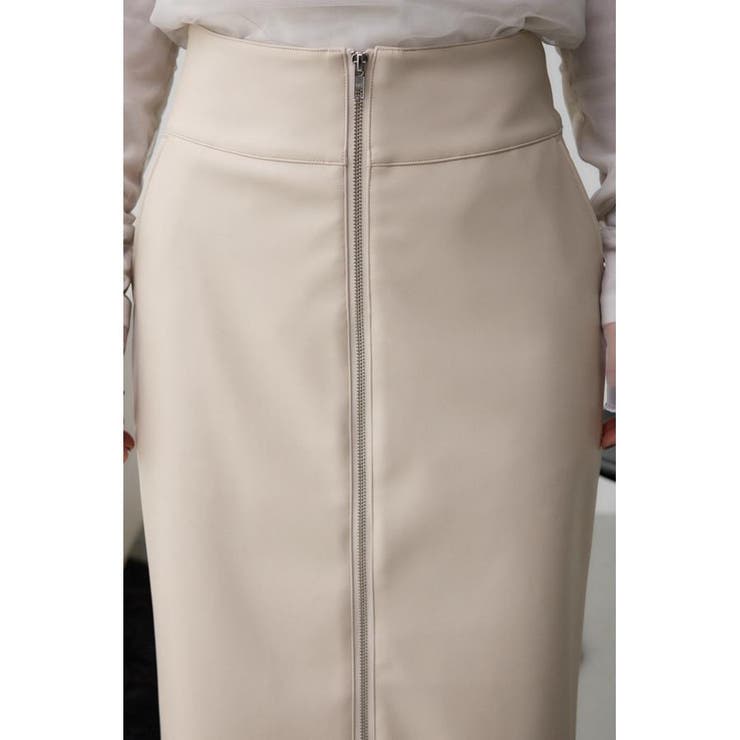 フェイクレザーZIPタイトスカート | AZUL BY MOUSSY | 詳細画像18 