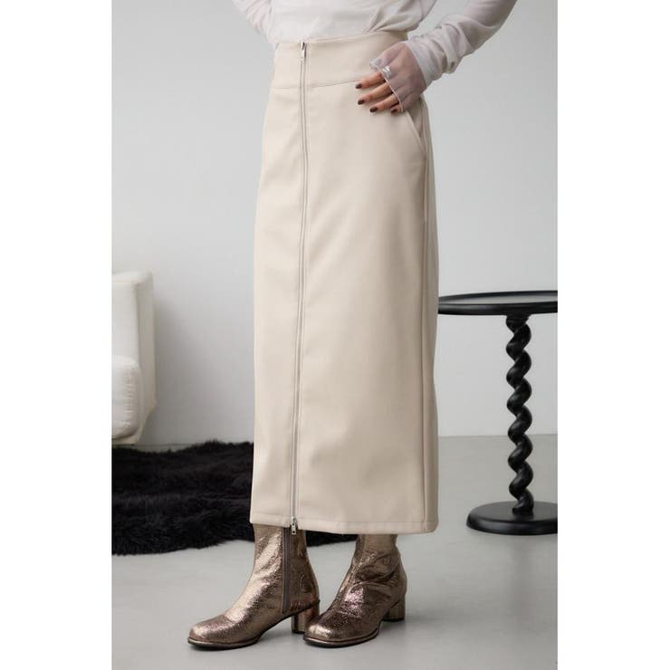 フェイクレザーZIPタイトスカート | AZUL BY MOUSSY | 詳細画像12 