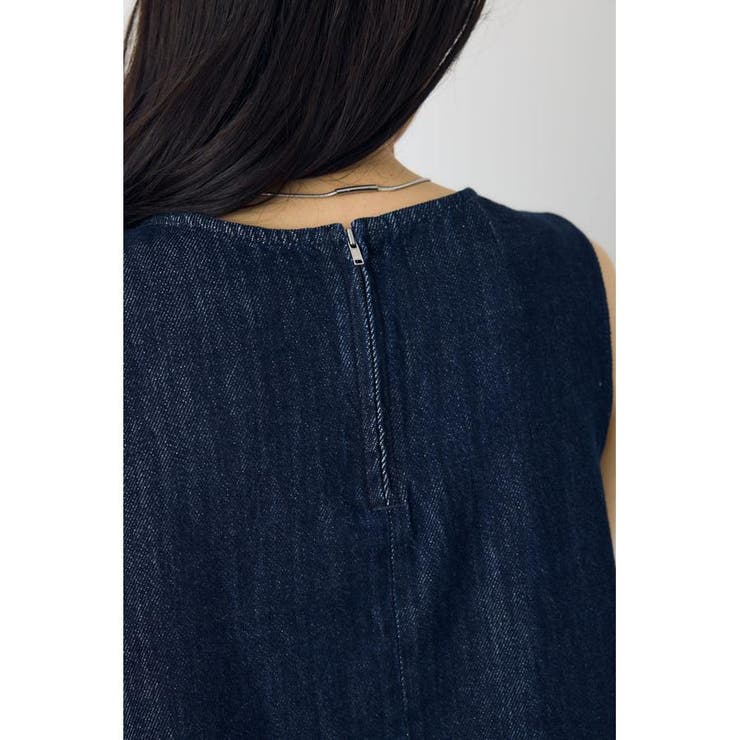 甘撚りデニムブラウス | AZUL BY MOUSSY | 詳細画像20 