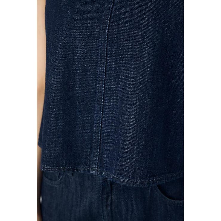 甘撚りデニムブラウス | AZUL BY MOUSSY | 詳細画像22 