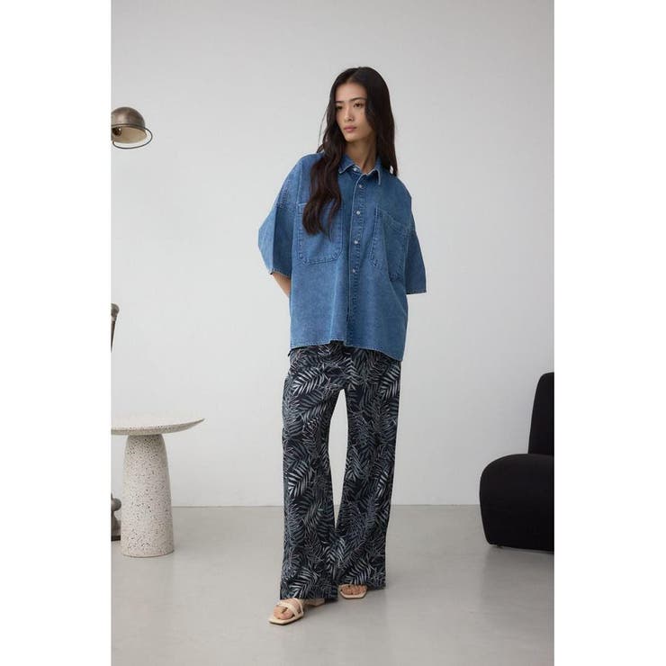 C/T冷感イージーワイドパンツ | AZUL BY MOUSSY | 詳細画像15 