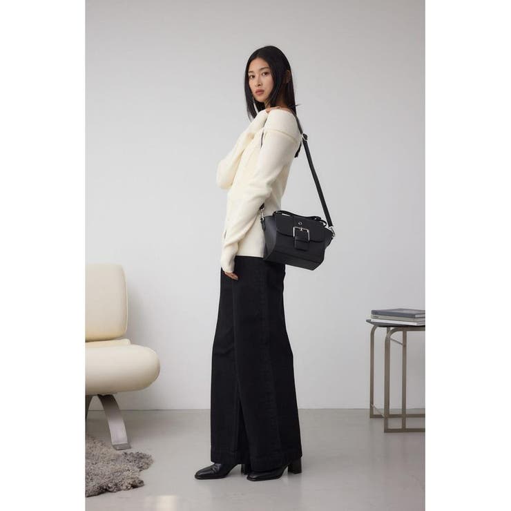 ベルトデザインフラップダイアゴナルバッグ | AZUL BY MOUSSY | 詳細画像4 