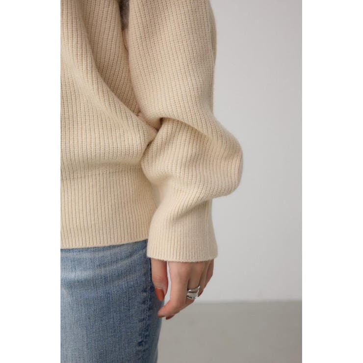 シャギー切替ドルマンニット | AZUL BY MOUSSY | 詳細画像10 