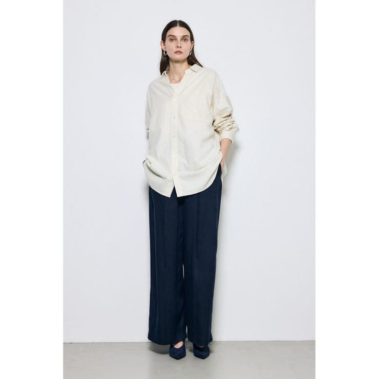 セルロースタックワイドパンツ | AZUL BY MOUSSY | 詳細画像6 