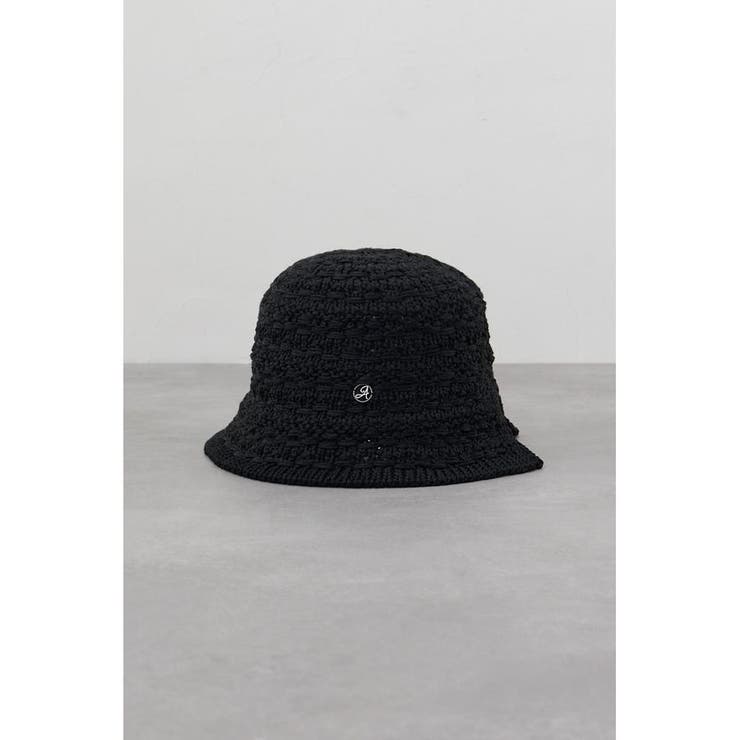 メタルパーツ編み込みニットハット | AZUL BY MOUSSY | 詳細画像3 