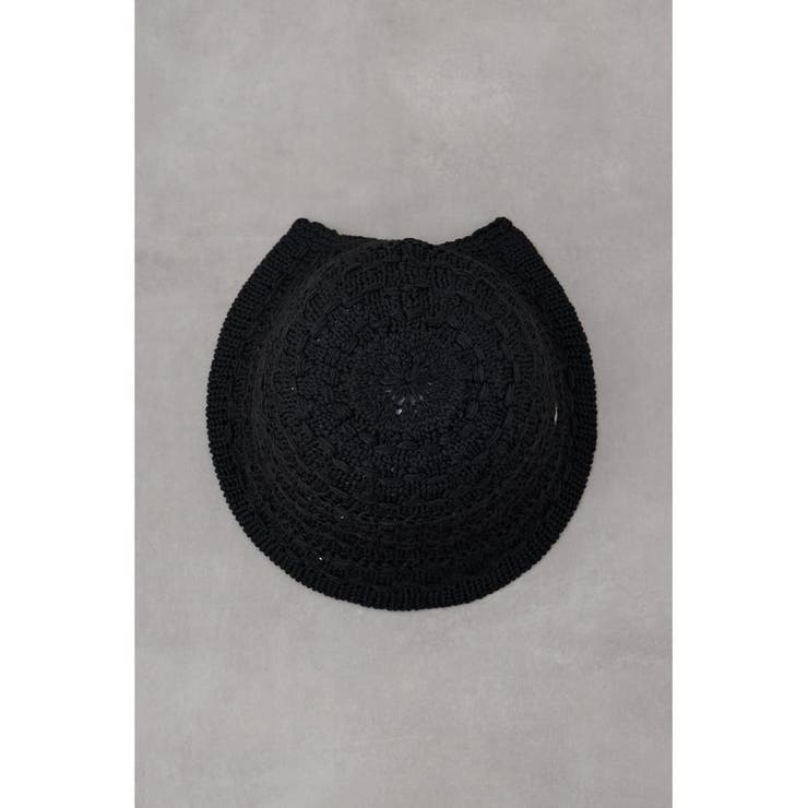 メタルパーツ編み込みニットハット | AZUL BY MOUSSY | 詳細画像4 