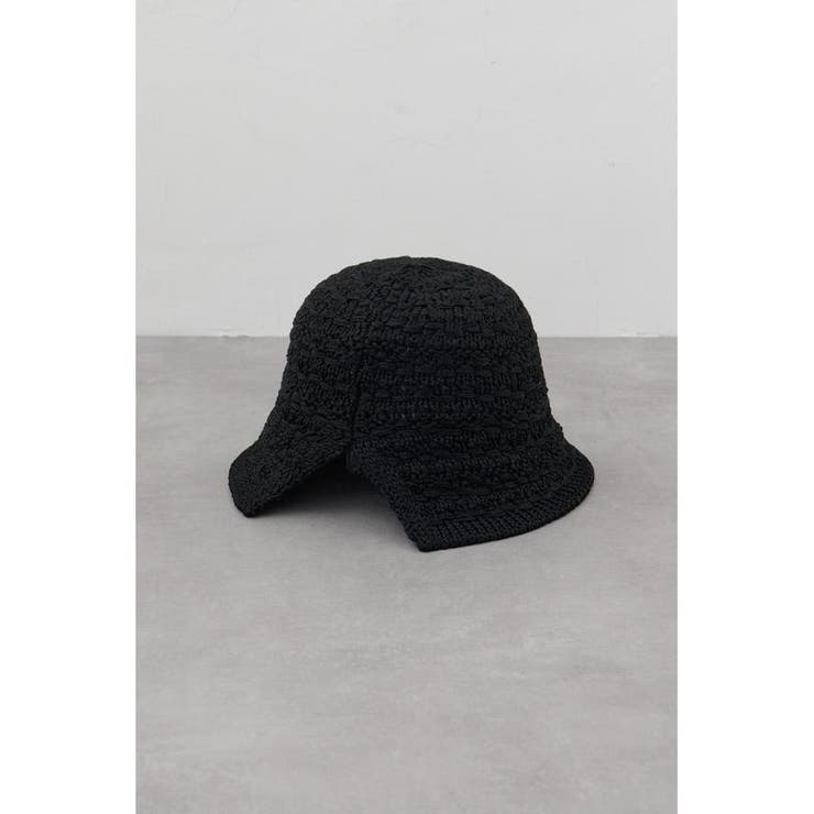 メタルパーツ編み込みニットハット | AZUL BY MOUSSY | 詳細画像5 