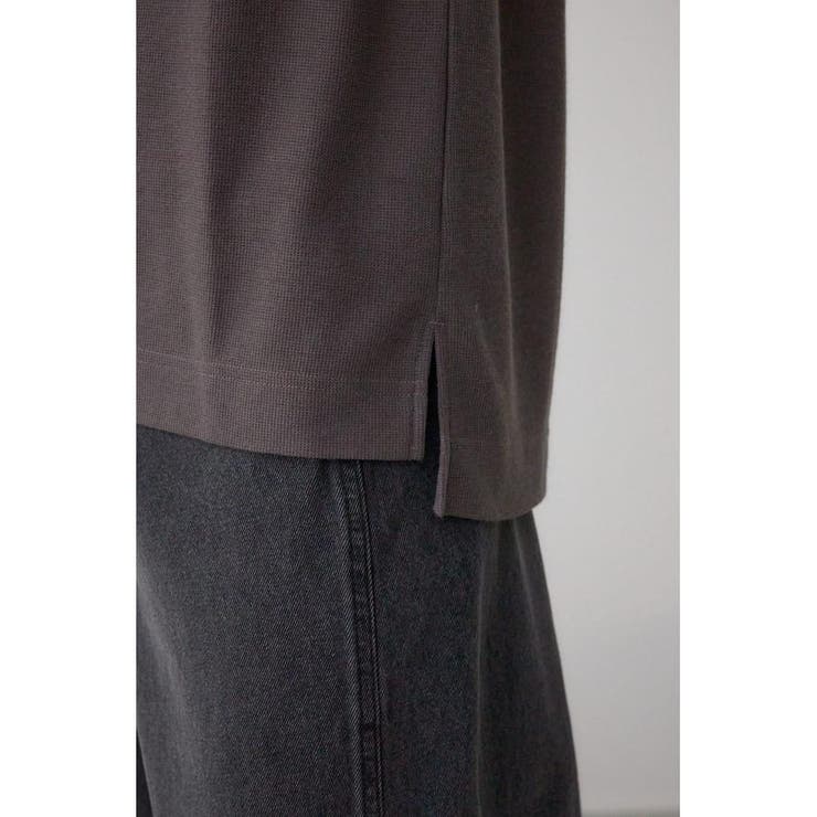 シアーワッフルノースリーブTシャツ | AZUL BY MOUSSY | 詳細画像37 