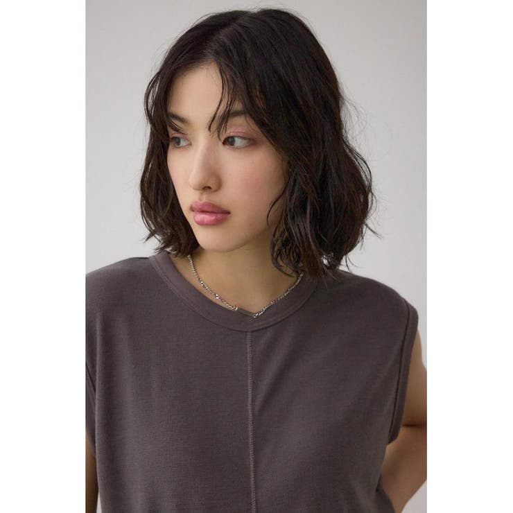 シアーワッフルノースリーブTシャツ | AZUL BY MOUSSY | 詳細画像29 