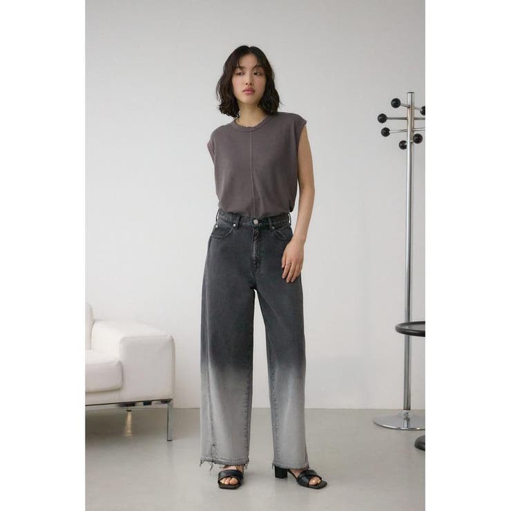 シアーワッフルノースリーブTシャツ | AZUL BY MOUSSY | 詳細画像31 