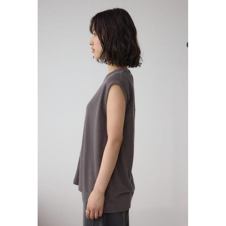 シアーワッフルノースリーブTシャツ | AZUL BY MOUSSY | 詳細画像33 