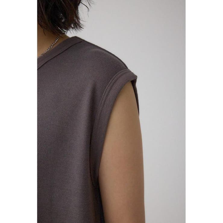 シアーワッフルノースリーブTシャツ | AZUL BY MOUSSY | 詳細画像36 