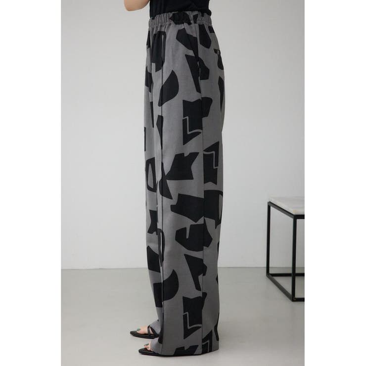 ジオメトリックパターンワイドパンツ | AZUL BY MOUSSY | 詳細画像18 